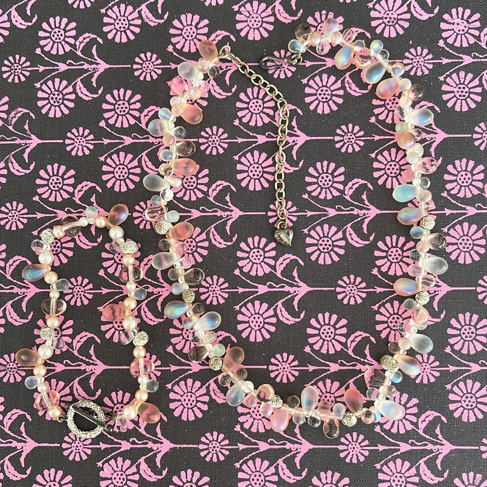 SWAROVSKI NECKLACE & BRACELET SET - Picture 1 of 12